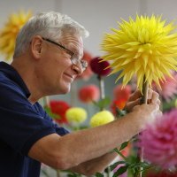 Personalities-HM-Bill Meyer-Kevin Maloney stages a bloom