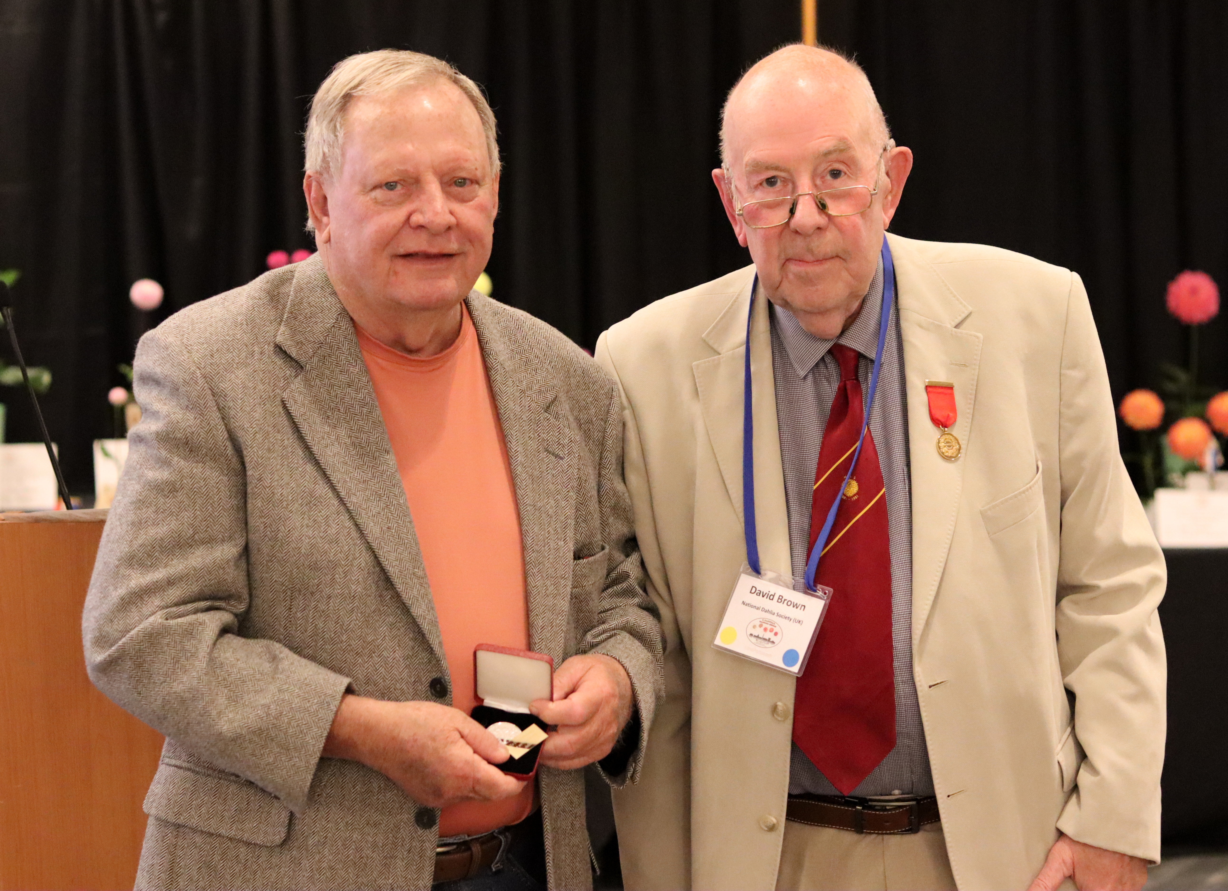 Past President Brad Dramstad receives NDS Silver Medal